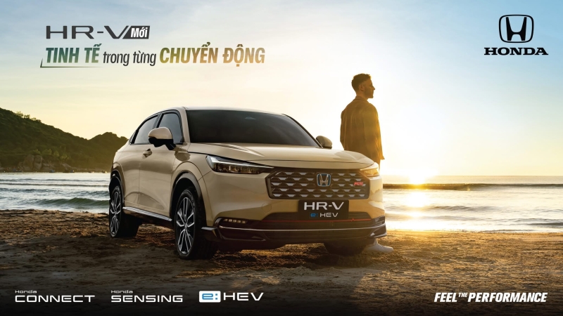 CHẠM ĐỈNH PHONG CÁCH – HONDA HR-V e:HEV 2025 CHÍNH THỨC LỘ DIỆN!