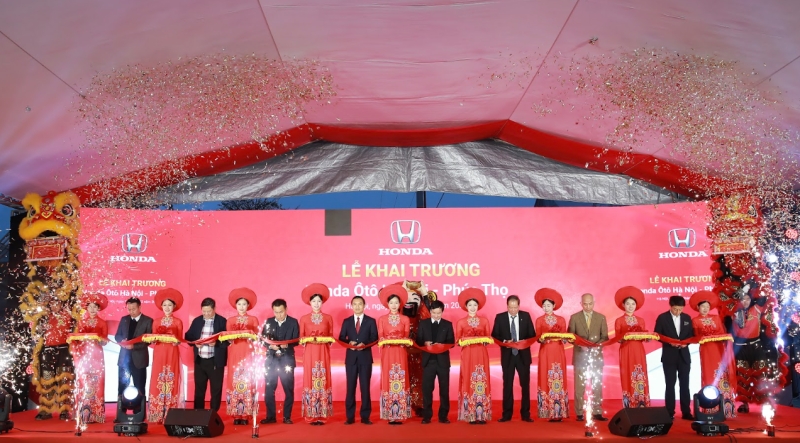 Khai trương Nhà Phân phối Honda Ôtô Hà Nội – Phúc Thọ