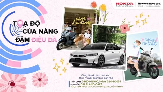 NGẬP TRÀN CẢM XÚC CÙNG HONDA – TOẠ ĐỘ CỦA NÀNG & TOẠ ĐỘ SỐNG ĐẬM